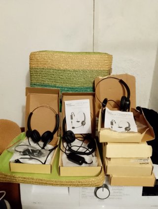 Cuffie con microfono per call center