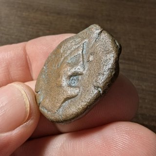 Moneda Íbera Carmo 120-100 a.C.