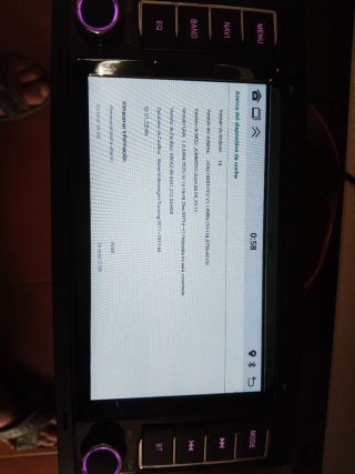 Pantalla Android 15 VW Touran