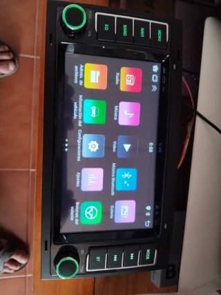 Pantalla Android 15 VW Touran