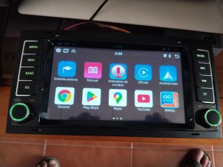 Pantalla Android 15 VW Touran