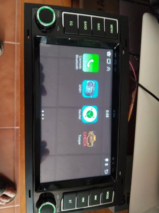 Pantalla Android 15 VW Touran