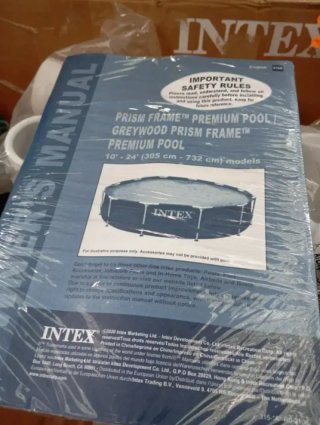 Piscina desmontable Intex 366x76 cm