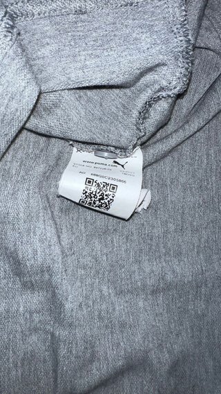 Polo Puma Grigio XXL Nuova