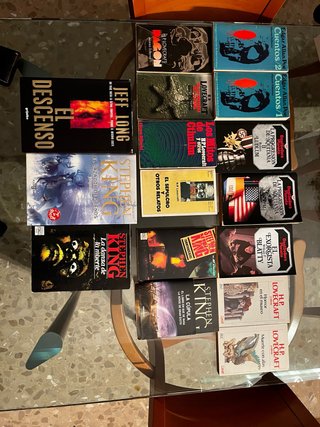 Lote Libros de terror variados