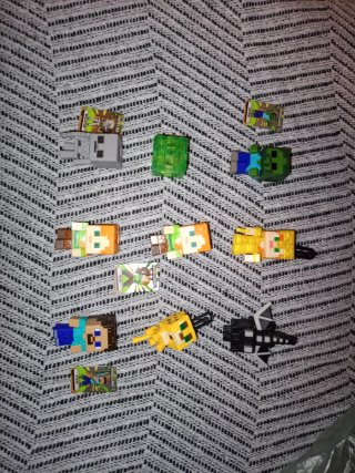Figuras Minecraft Kinder Sorpresa