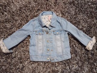 Chaqueta vaquera con chaleco de pelo