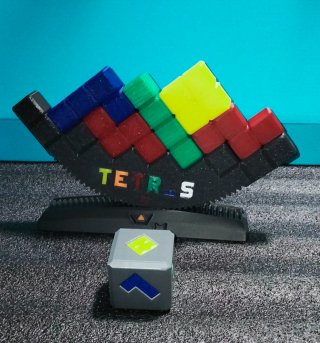 Tetris Balancín con dado