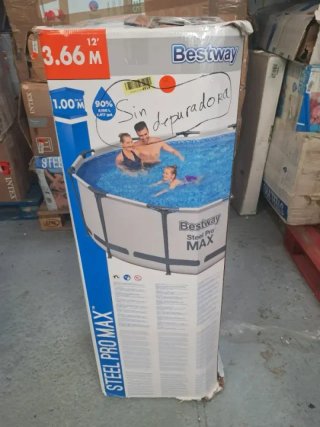 Piscina Desmontable Bestway Steel Pro MAX
