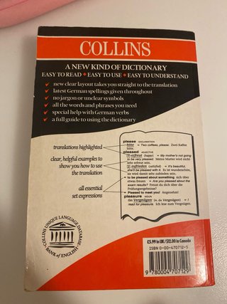 Collins Easy Learning German Dictionary
