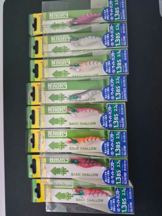 Señuelo Egi Yamashita Naory 1.3 BS NUEVOS eging