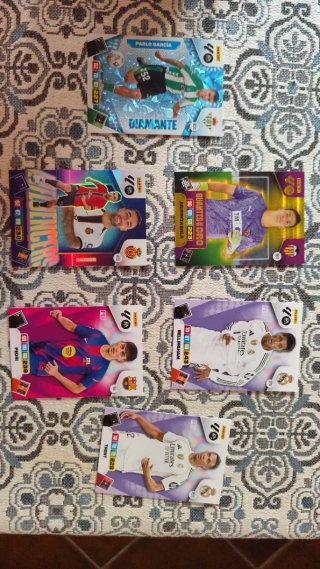 Lote de cromos de fútbol