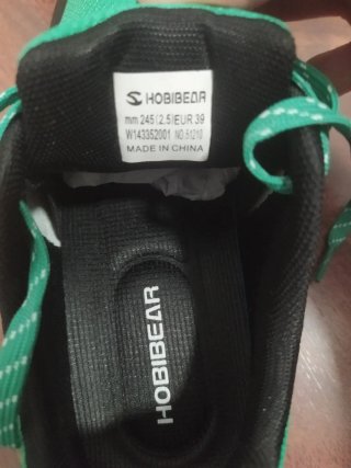 Zapatillas Hobibear verdes y rosas