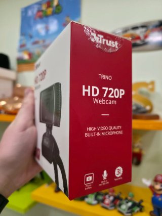 Webcam Trust Trino HD + Cavo VGA