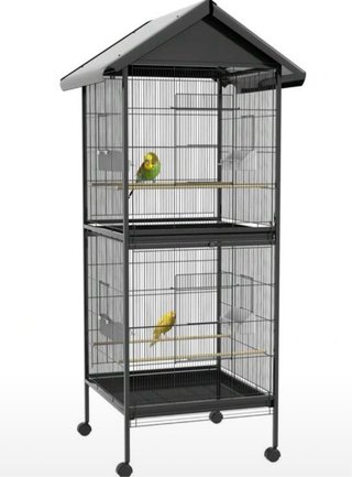 Jaula Grande 2 Pisos para Pájaros
