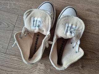 Converse All Star Donna Tg 36.5 Bianche