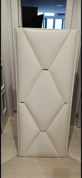 Cabecero de cama tapizado