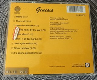 Genesis Wind & Wuthering CD