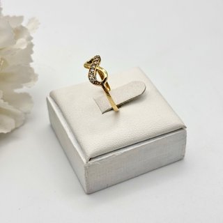 Anillo Infinito Oro 18kt con Circonitas