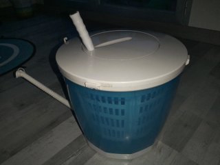 Lavadora manual 2kg con centrifugado