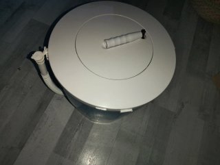 Lavadora manual 2kg con centrifugado