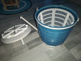 Lavadora manual 2kg con centrifugado