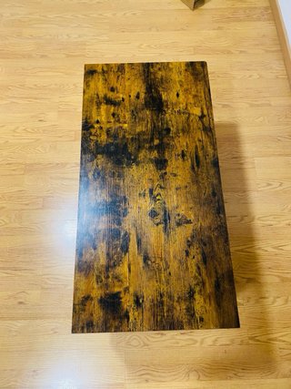 Mesa de centro madera rústica