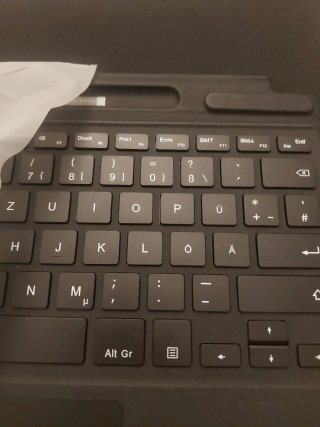 Teclado QWERTZ tedesco per Surface Pro 11/10/9/8/X