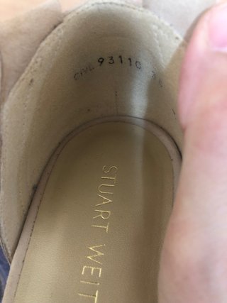 Sandalias Stuart Weitzman Piel Beige