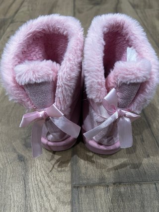 Botas niña invierno rosa talla 33