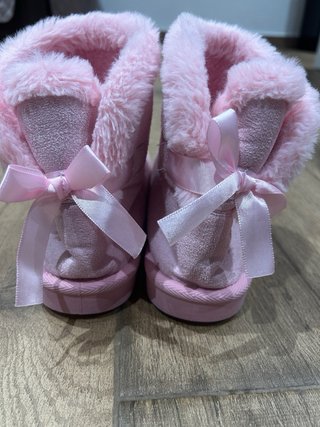 Botas niña invierno rosa talla 33