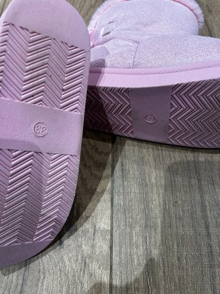 Botas niña invierno rosa talla 33