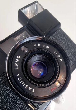 YASHICA MF-1 Cámara analógica compacta 35mm FUNDA