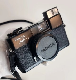 YASHICA MF-1 Cámara analógica compacta 35mm FUNDA