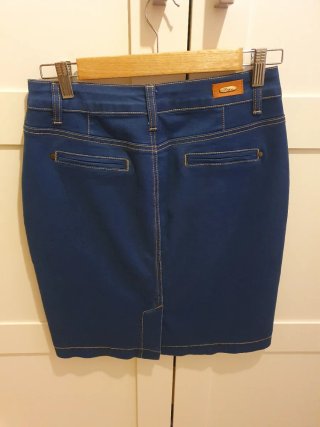 Falda vaquera azul