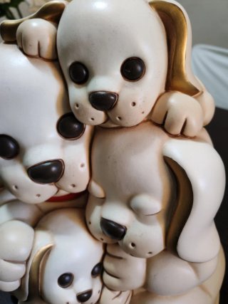 Abbraccio famiglia cani - originale THUN