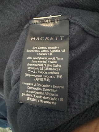 Camisola Hackett London Azul XXL