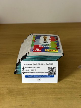 50 SOBRES FIFA WORLD CUP MUNDIAL 2026 STICKERS