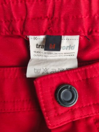 Pantalón Trangoworld Montaña Rojo/Gris