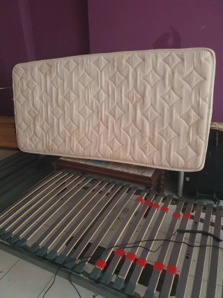 Somier Plegable Metálico y colchón