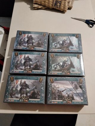 Pack Cajas Greyjoy - A Song of Ice & Fire