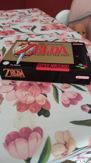 Caja Reemplazo Zelda A Link to the Past SNES