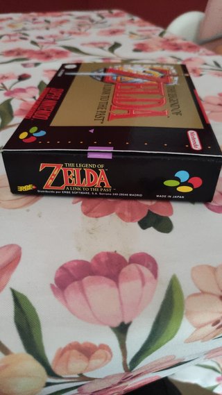 Caja Reemplazo Zelda A Link to the Past SNES