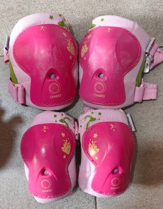 Pattini a 4 Ruote Bambini/Donna Oxelo + Protezioni