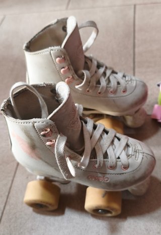 Pattini a 4 Ruote Bambini/Donna Oxelo + Protezioni