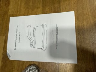 Plancha de vapor portátil