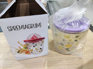 Spremiagrumi manuale con contenitore