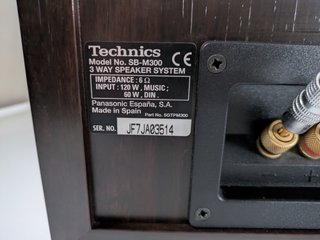 Altavoces Technics SB-M300