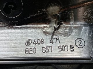 Carcasa retrovisor izq audi 8e0857507b a4 97166