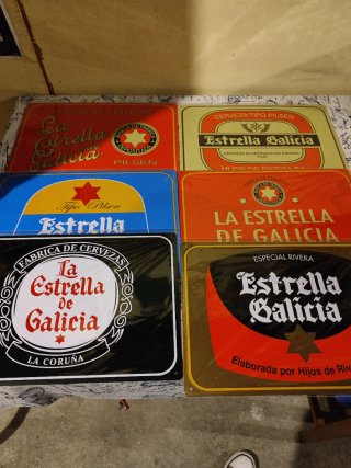 Chapas Estrella Galicia